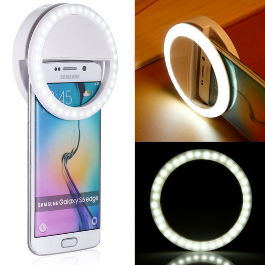 EMPIRE Portable Selfie Ring Clip On for Mobile Phone
