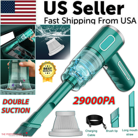 EMPIRE 29000PA Cordless Hand Held Vacuum Cleaner Mini Portable Car Auto Home